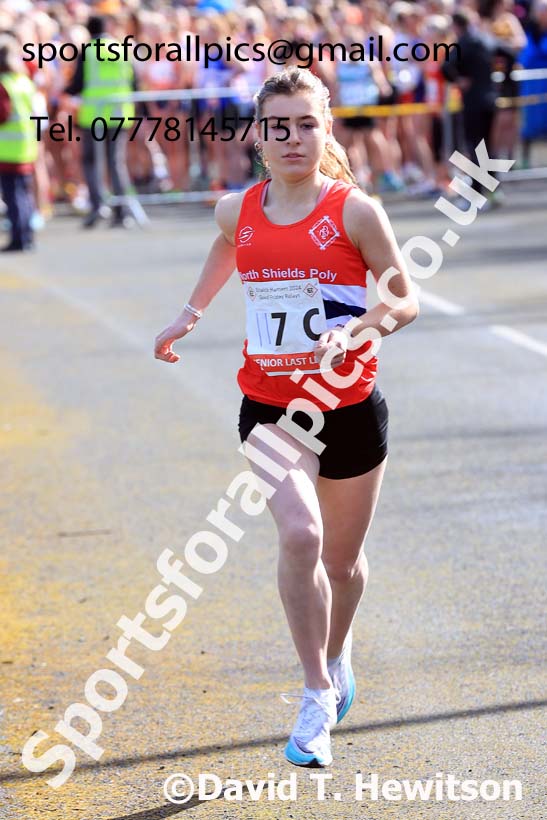 Senior womens 2024 Elswick Harriers Good Friday Relays, Newburn, Newcastle Upon Tyne  Photo: David T. Hewitson/Sports for All Pics